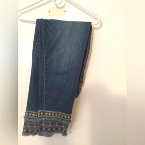 Denim jeggings
